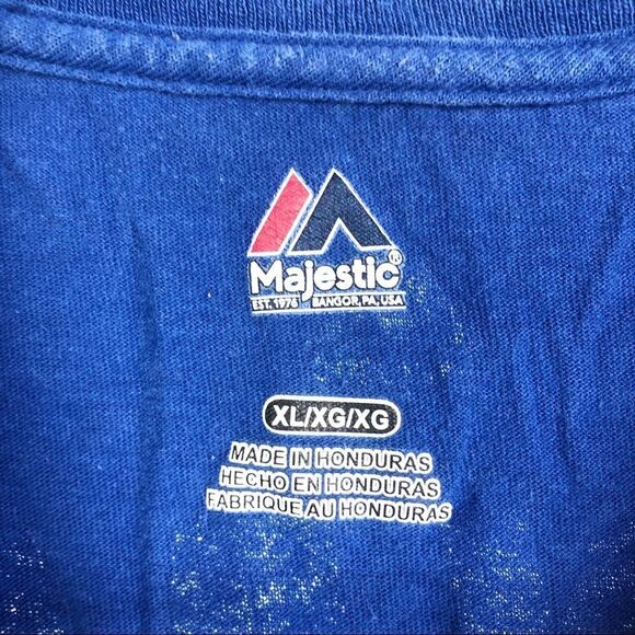 MAJESTIC | CHICAGO CUBS Kris Bryant Jersey Style Tee Unisex Size XL - Picture 7 of 7